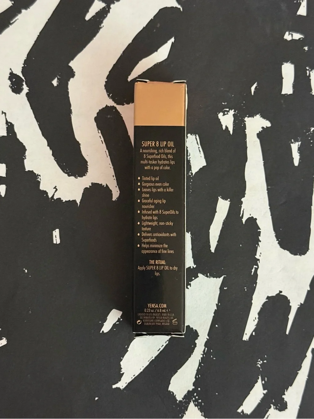 YENSA Super 8 Lip Oil in Pink Shine - Sheer Light Pink  0.23 fl oz / 6.8 ml